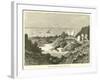 Crater of Mount Etna in 1834-null-Framed Giclee Print