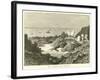 Crater of Mount Etna in 1834-null-Framed Giclee Print