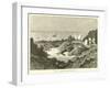 Crater of Mount Etna in 1834-null-Framed Giclee Print