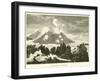 Crater of Mount Hekla-null-Framed Giclee Print