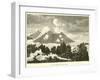 Crater of Mount Hekla-null-Framed Giclee Print