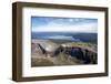 Crater of Mount Tarawera, and Lake Tarawera, near Rotorua, North Island, New Zealand-David Wall-Framed Photographic Print