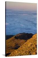 Crater of Pico Viejo - Chaorra Mountain (2,909M) from the Summit of Teide Volcano, Tenerife, Spain-Relanzón-Stretched Canvas