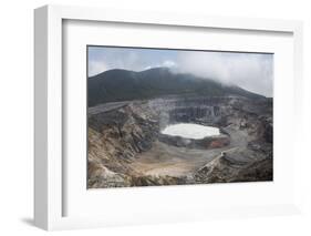 Crater of Poas Volcano in Poas Volcano National Park-Stuart Forster-Framed Photographic Print