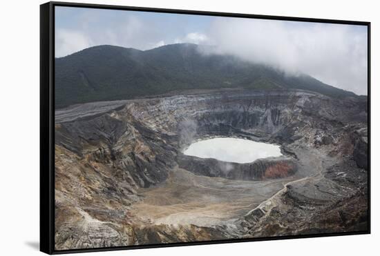 Crater of Poas Volcano in Poas Volcano National Park-Stuart Forster-Framed Stretched Canvas