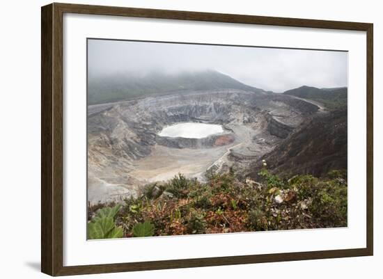 Crater of Poas Volcano in Poas Volcano National Park-Stuart Forster-Framed Photographic Print