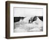 Crater of the Giant Geyser, Yellowstone National Park, USA, 1893-John L Stoddard-Framed Giclee Print