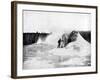 Crater of the Giant Geyser, Yellowstone National Park, USA, 1893-John L Stoddard-Framed Giclee Print