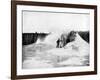 Crater of the Giant Geyser, Yellowstone National Park, USA, 1893-John L Stoddard-Framed Giclee Print