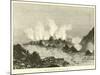 Crater of Vesuvius in 1834-null-Mounted Giclee Print