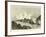 Crater of Vesuvius in 1834-null-Framed Giclee Print