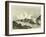 Crater of Vesuvius in 1834-null-Framed Giclee Print