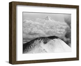 Craters Atop Mount St. Helens Stand Silent-null-Framed Photographic Print