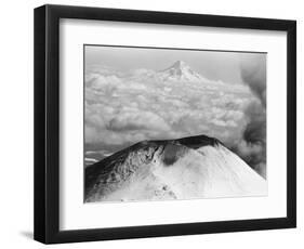 Craters Atop Mount St. Helens Stand Silent-null-Framed Photographic Print