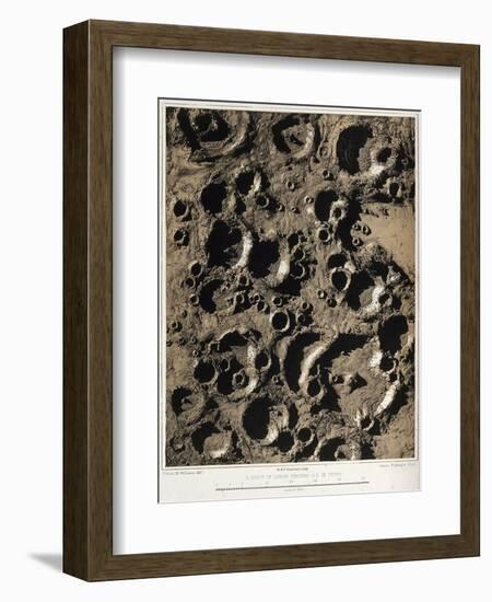 Craters on the Moon, 1863-Science Source-Framed Giclee Print