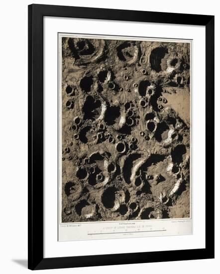 Craters on the Moon, 1863-Science Source-Framed Giclee Print