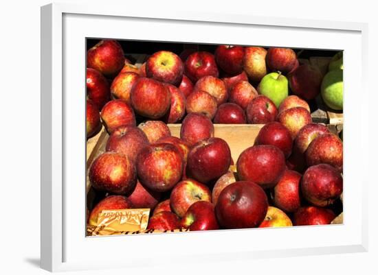 Crates of Apples-null-Framed Photo