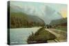 Crawford Notch, White Mountains, New Hampshire-null-Stretched Canvas