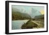 Crawford Notch, White Mountains, New Hampshire-null-Framed Art Print