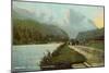 Crawford Notch, White Mountains, New Hampshire-null-Mounted Art Print