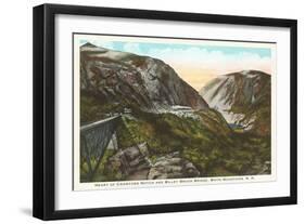 Crawford Notch, White Mountains, New Hampshire-null-Framed Art Print