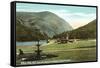 Crawford Notch, White Mountains, New Hampshire-null-Framed Stretched Canvas