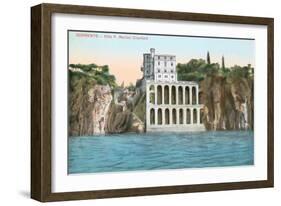 Crawford Villa, Sorrento, Campania-null-Framed Art Print