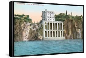 Crawford Villa, Sorrento, Campania-null-Framed Stretched Canvas