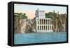 Crawford Villa, Sorrento, Campania-null-Framed Stretched Canvas