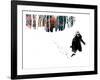 Crawl Away-Alex Cherry-Framed Art Print