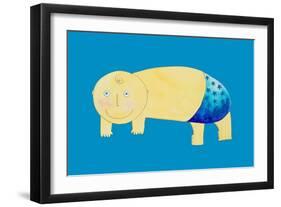 Crawling Baby, 1999-Julie Nicholls-Framed Premium Giclee Print