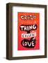 Craxy Little Thing Called Love - Tommy Human Cartoon Print-Tommy Human-Framed Giclee Print