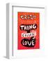 Craxy Little Thing Called Love - Tommy Human Cartoon Print-Tommy Human-Framed Giclee Print