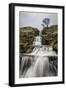 Cray Waterfall, Wharfedale, Yorkshire, England, United Kingdom, Europe-Bill Ward-Framed Photographic Print