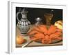 Crayfish on a Pewter Plate-Gotthardt Von Wedig-Framed Giclee Print