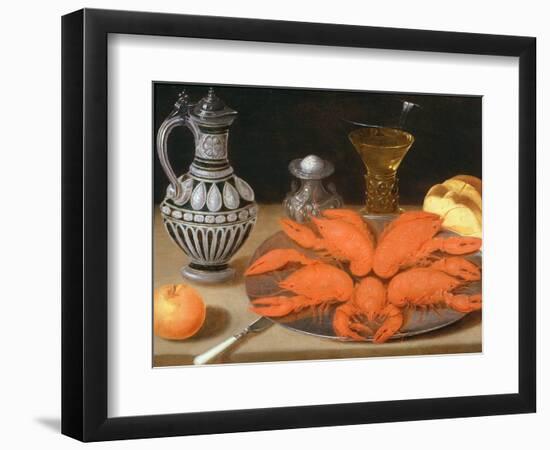 Crayfish on a Pewter Plate-Gotthardt Von Wedig-Framed Giclee Print