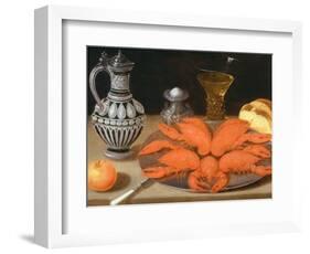 Crayfish on a Pewter Plate-Gotthardt Von Wedig-Framed Giclee Print