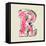 Crayon Alphabet, Hand Drawn Letter R-Andriy Zholudyev-Framed Stretched Canvas