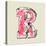 Crayon Alphabet, Hand Drawn Letter R-Andriy Zholudyev-Stretched Canvas