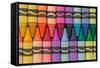 Crayons of a Rainbow I-Kathy Mahan-Framed Stretched Canvas