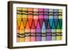 Crayons of a Rainbow I-Kathy Mahan-Framed Photographic Print