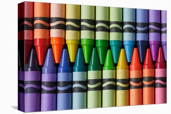 Crayons of a Rainbow II-Kathy Mahan-Stretched Canvas