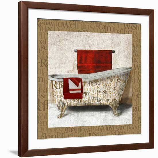 Crazed Relaxation II-Elizabeth Medley-Framed Art Print