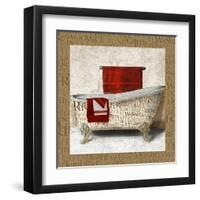 Crazed Relaxation II-Elizabeth Medley-Framed Art Print