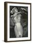 Crazed Woman in Underwear-null-Framed Art Print