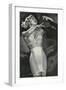 Crazed Woman in Underwear-null-Framed Art Print