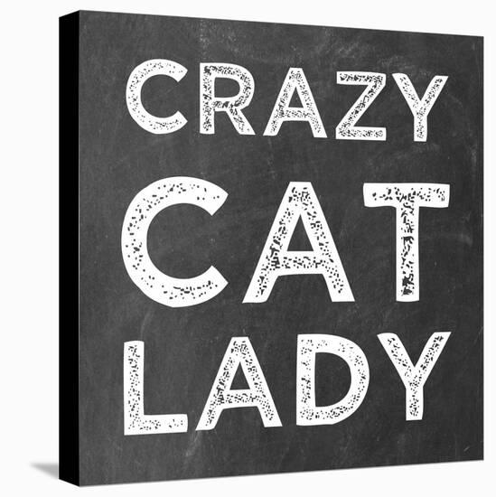 Crazy Cat-Erin Clark-Stretched Canvas