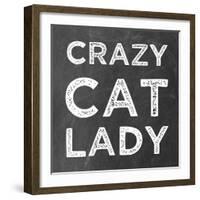 Crazy Cat-Erin Clark-Framed Giclee Print