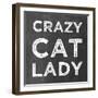 Crazy Cat-Erin Clark-Framed Giclee Print