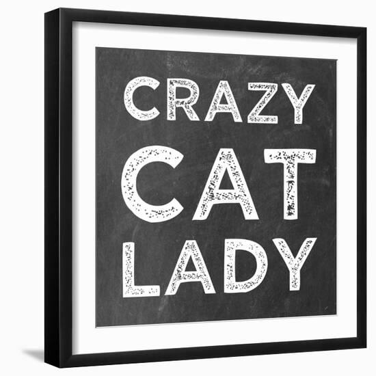 Crazy Cat-Erin Clark-Framed Giclee Print